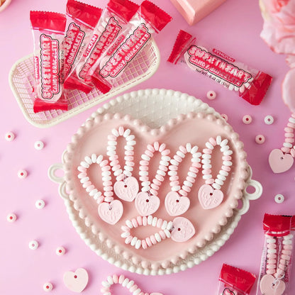 24-Pack Valentine's Day Candy Bracelets - Party Favors, Holiday Rewards