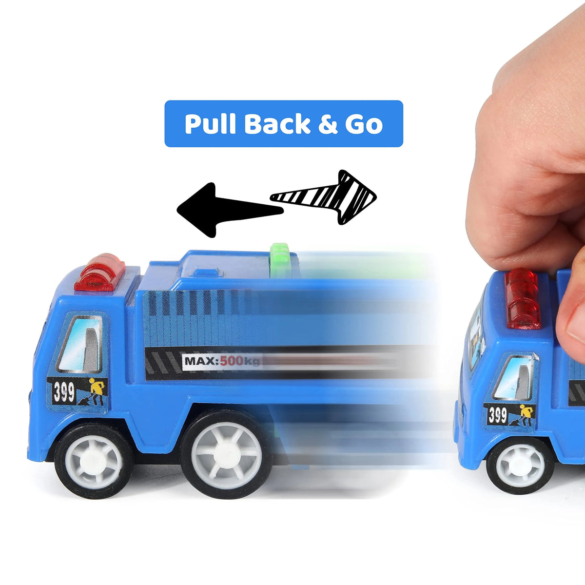 24 Construction Vehicles with Heart Shells and Valentine's Day Cards for Kids - Classroom Exchange Gifts