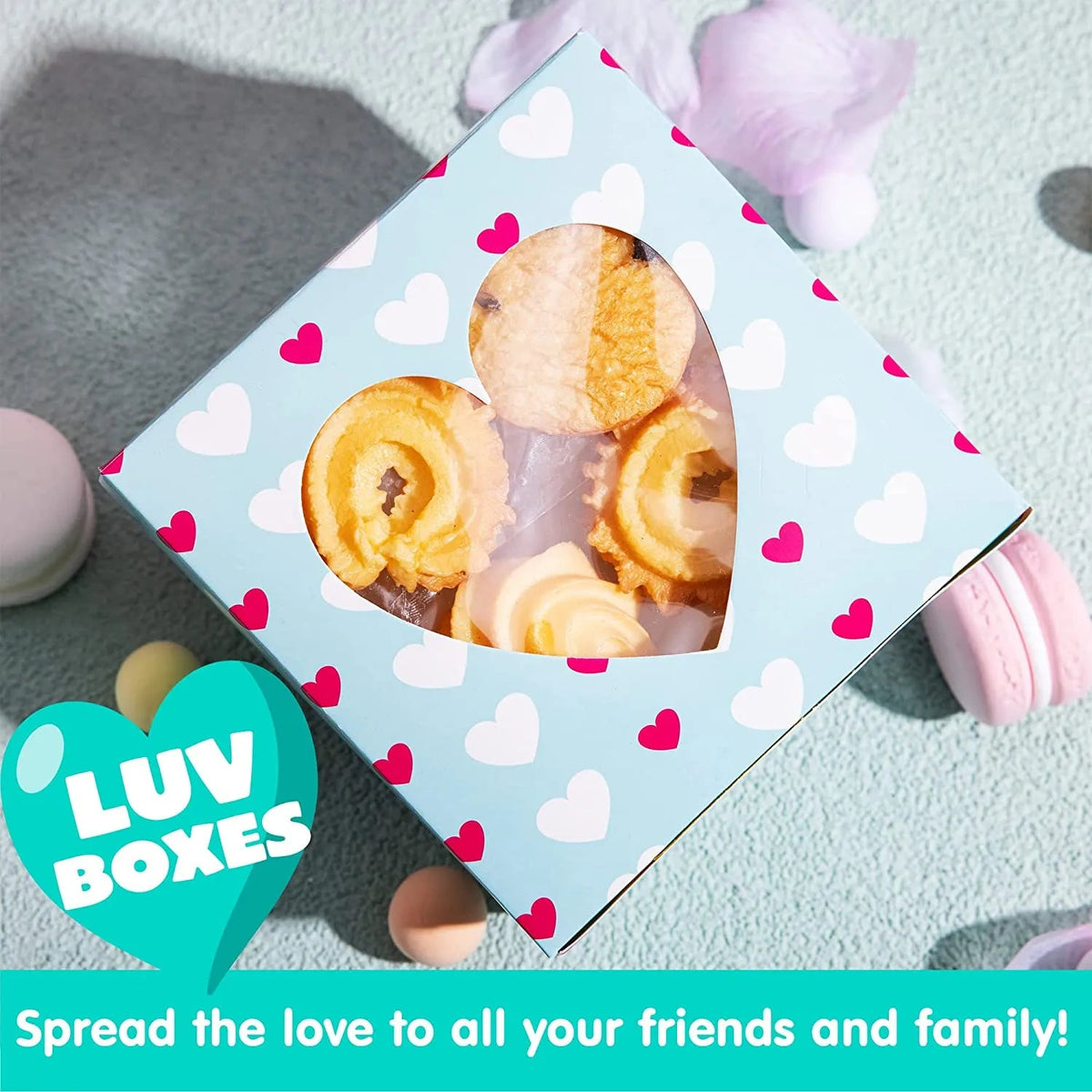 24-Piece Valentine's Day Cookie Gift Box