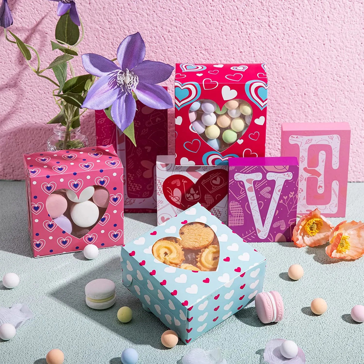 24-Piece Valentine's Day Cookie Gift Box