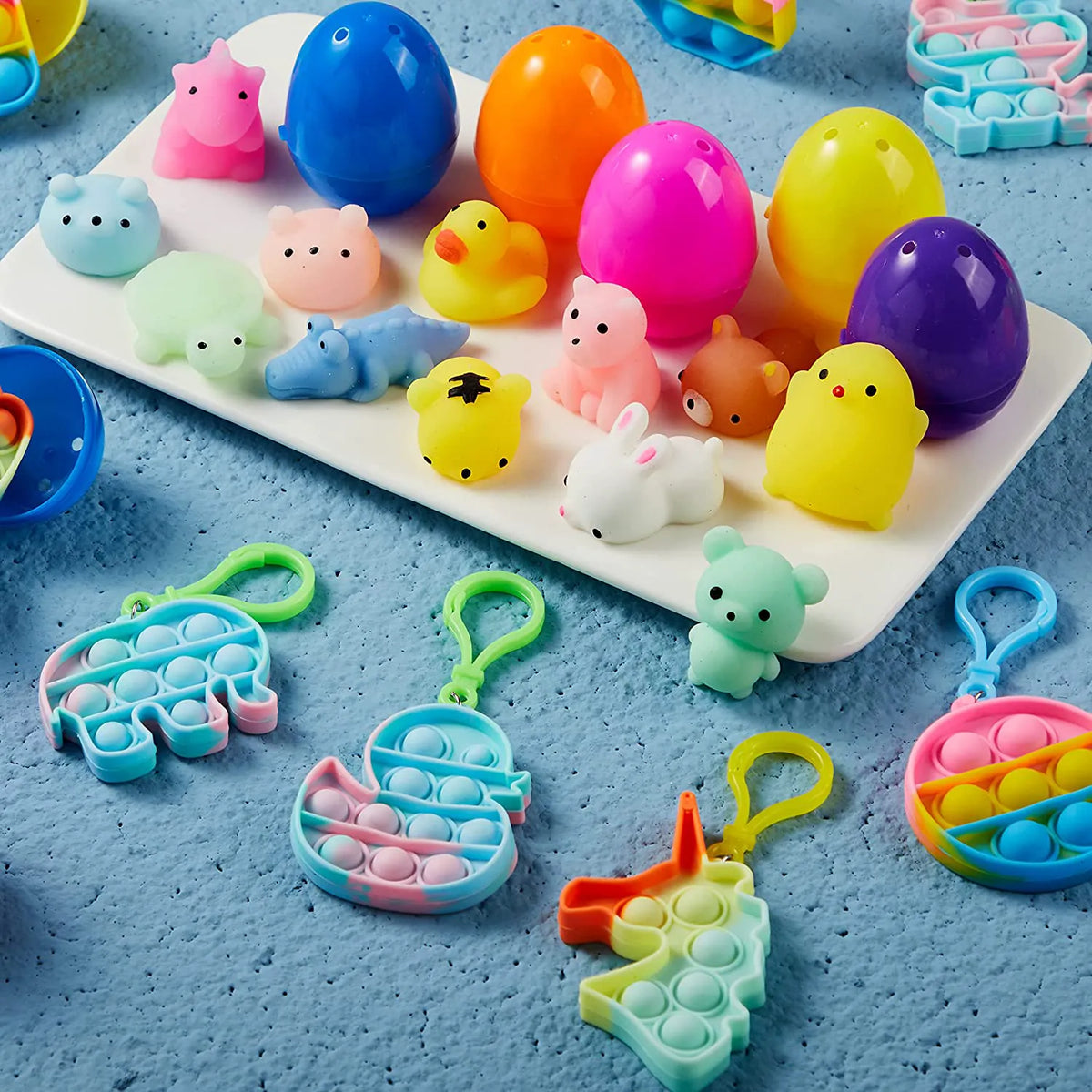 24-Pack Assorted Prefilled Easter Eggs (2.36 Inches)