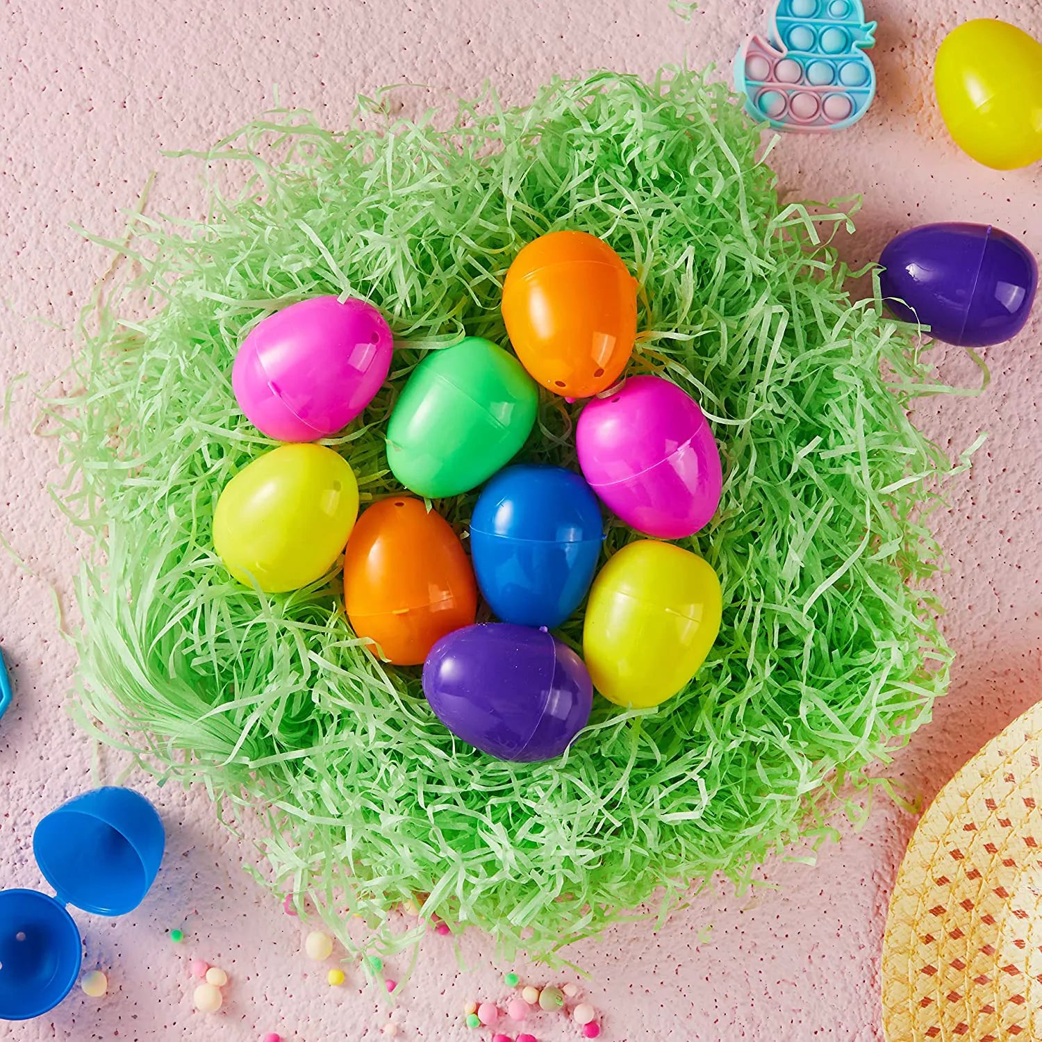 24-Pack Assorted Prefilled Easter Eggs (2.36 Inches)