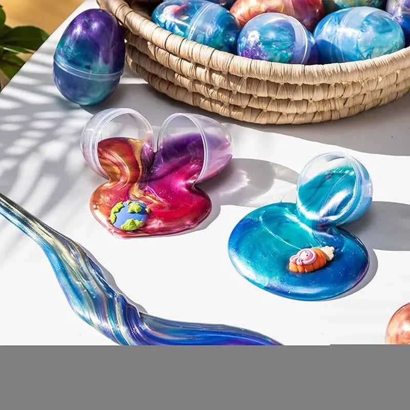 24 Galaxy Slime Eggs for Kids Party Favors