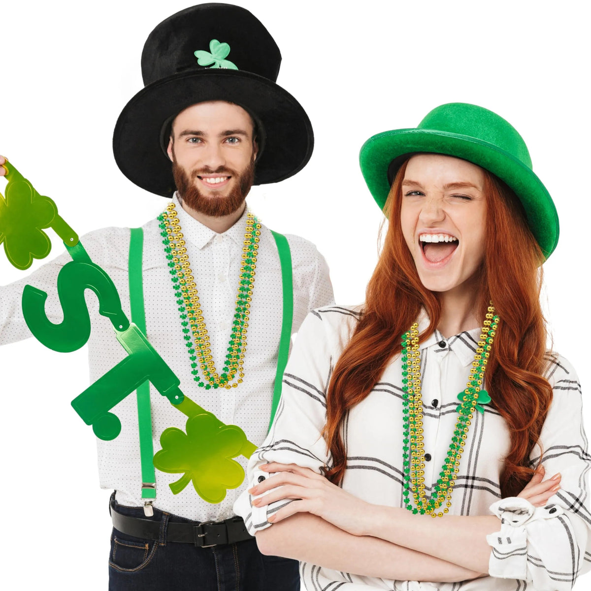 24-Pack St. Patrick's Day Necklaces
