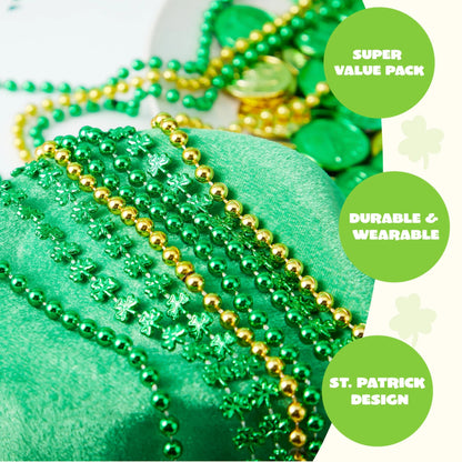 24-Pack St. Patrick's Day Necklaces