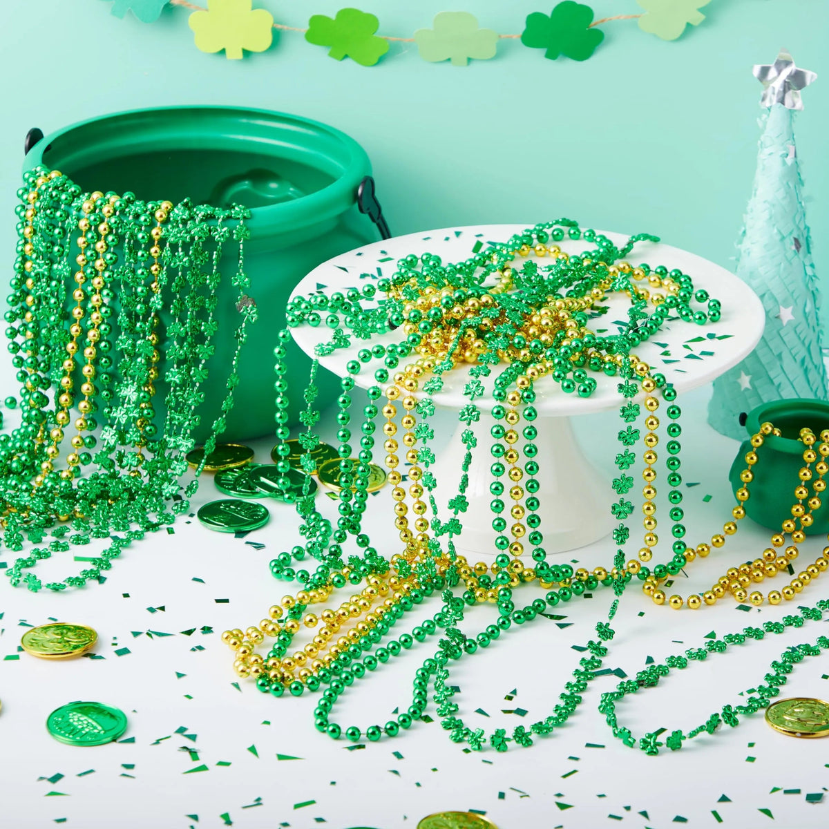 24-Pack St. Patrick's Day Necklaces