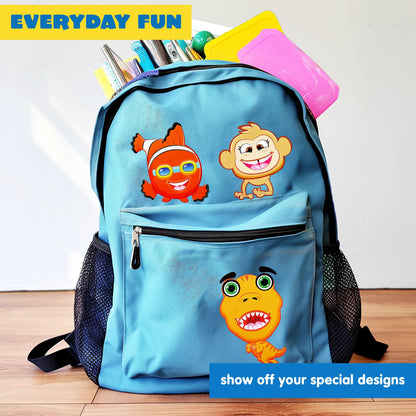 24 Make-a-Face Sticker Sheets