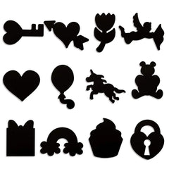 28 Sets of Valentine's Day Scratch Paper for Kids