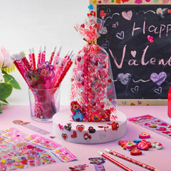 28-Pack Valentine's Day Stationery Set for Kids