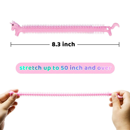 28 Stretchy Strings with Valentine's Day Cards for Kids Classroom Exchange Gifts