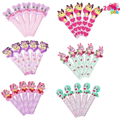 28-Piece Valentine's Day Stationery Set with Drawstring Treat Bags