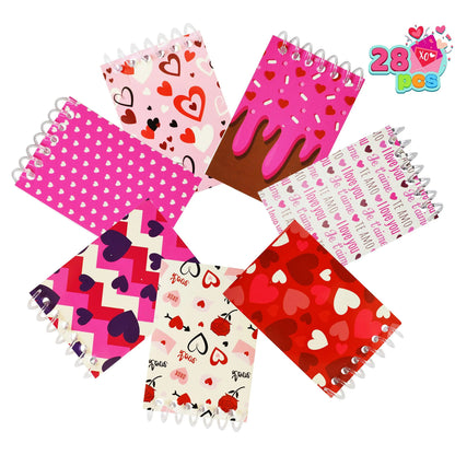 28-Piece Valentine's Day Stationery Set with Drawstring Treat Bags