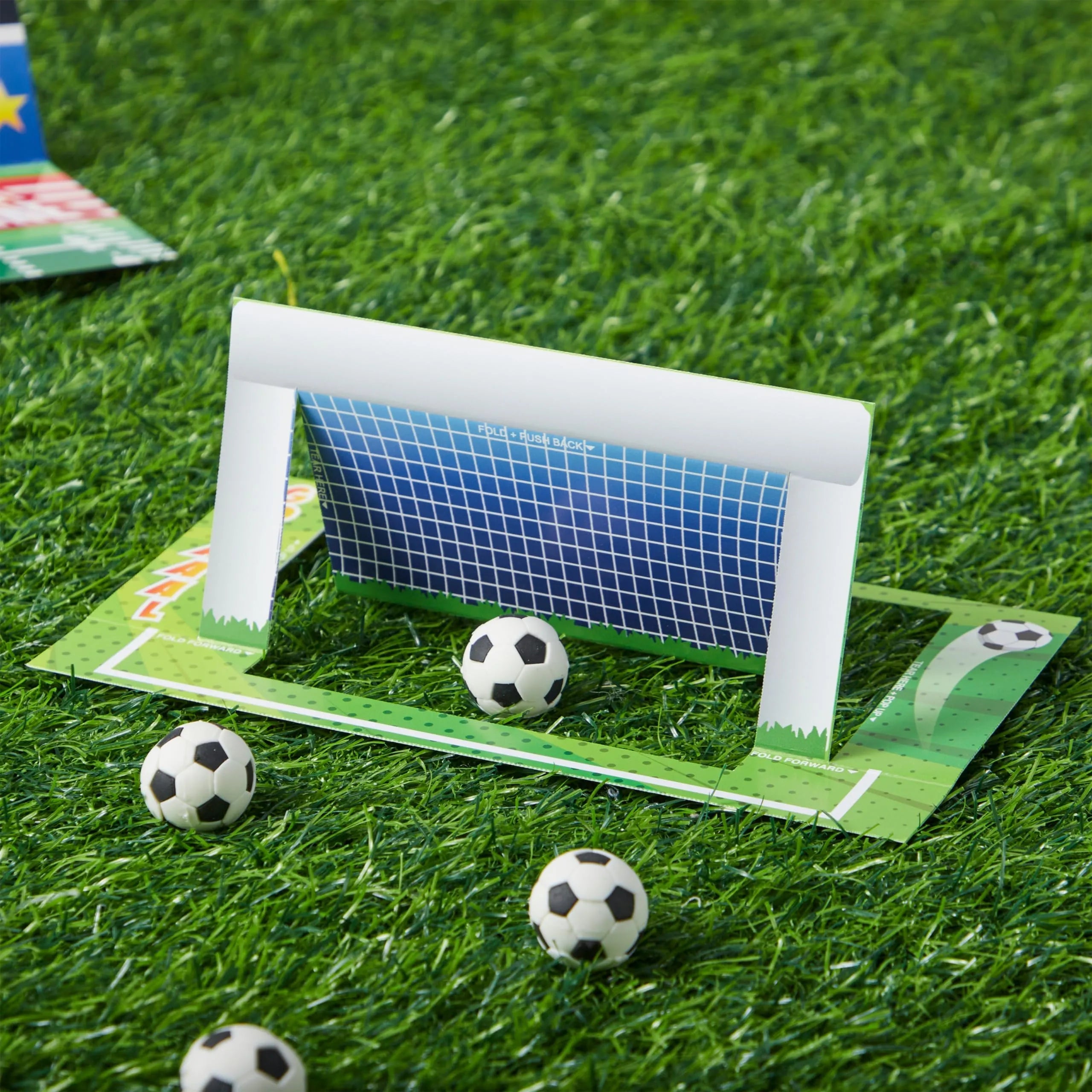 28 Sports Erasers with Valentine's Cards for Classroom Exchange