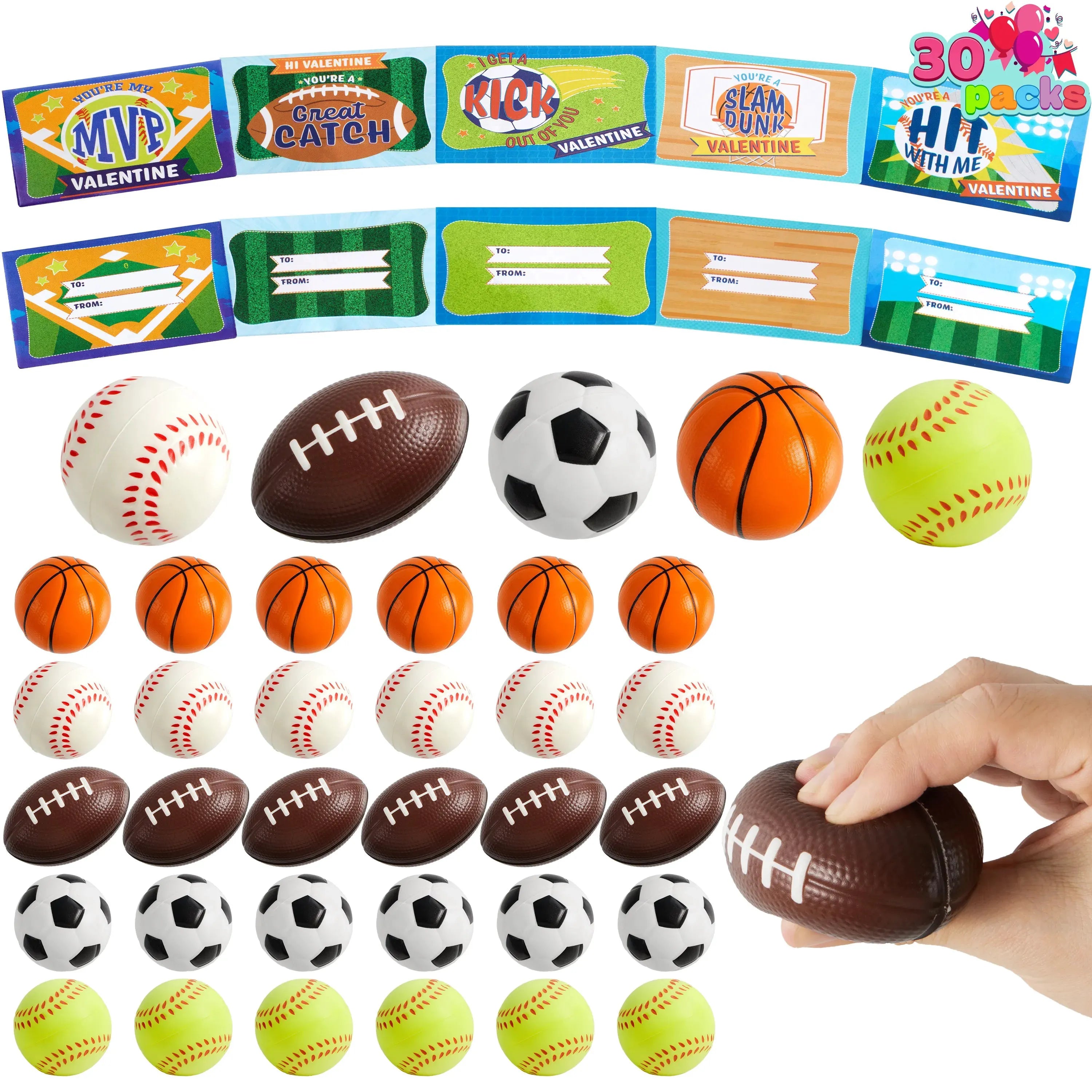 28 Light-Up Spinning Tops with Valentine's Exchange Cards for Kids