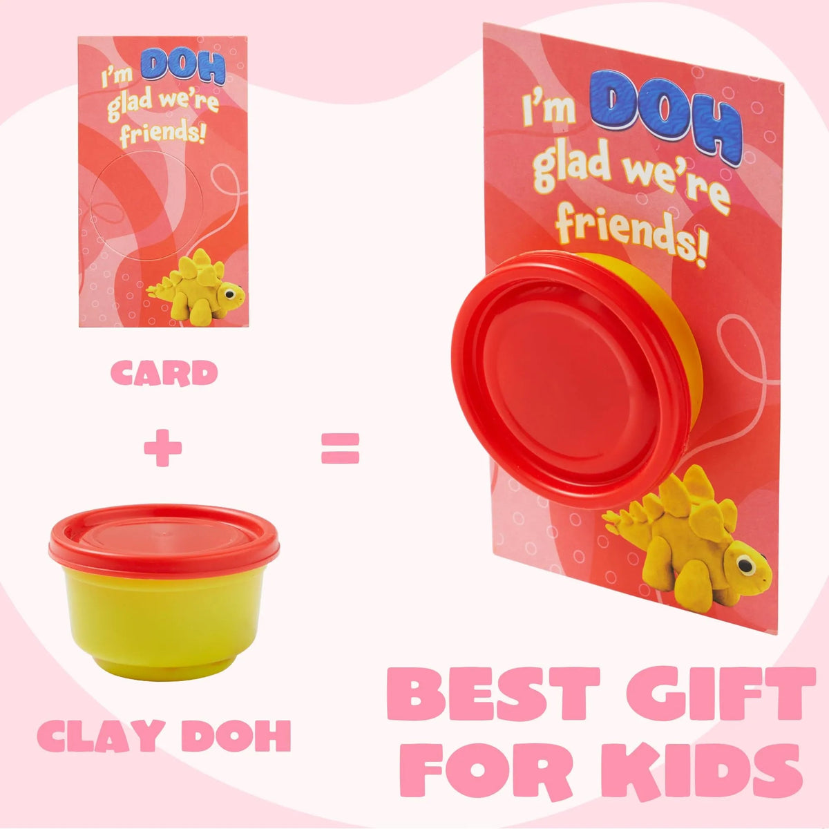 28-Piece Kids Valentine's Day Cards with Classroom Exchange Gifts