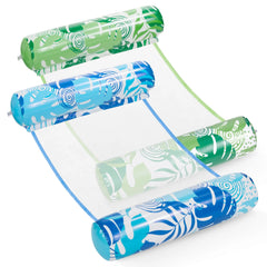 2-Pack 4-in-1 Multi-Purpose PVC Inflatable Pool Floats