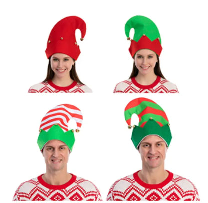Colorful Holiday Elf Hat (3-Pack)