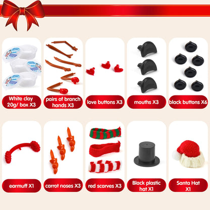 DIY Christmas Snowman Craft Kit