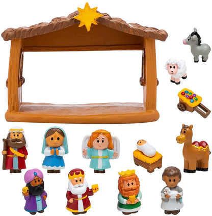Mini Nativity Decoration