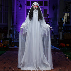 67" Halloween Outdoor Life-Size Bride Decoration