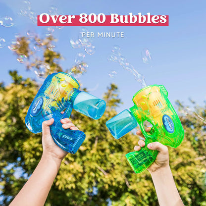 2 Bubble Guns in Green and Blue