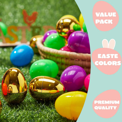 25 Plastic Easter Eggs