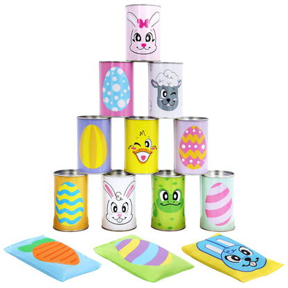 13-Piece Easter Carnival Bean Bag Toss Game