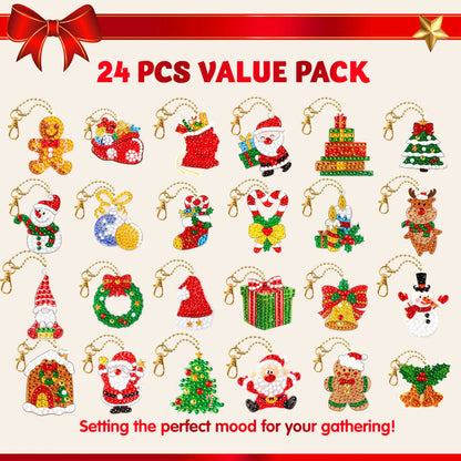 Christmas Advent Calendar Diamond Painting Kit