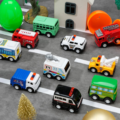 12 Prefilled Easter Eggs with Toys