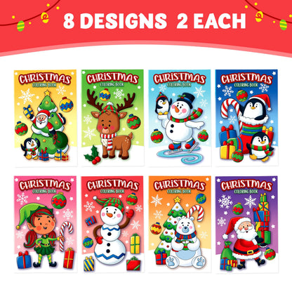 16 Christmas Coloring Books for Kids