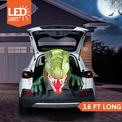 3.6ft Dinosaur Trunk or Treat Halloween Inflatable