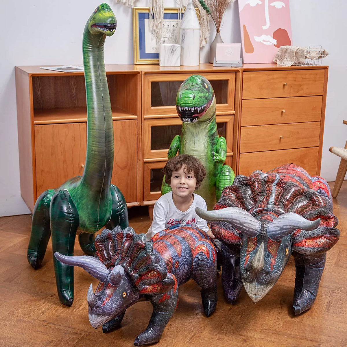 30-Inch Tyrannosaurus Rex Inflatable Dinosaur