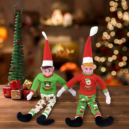 Ugly Christmas Sweater for Elf Doll