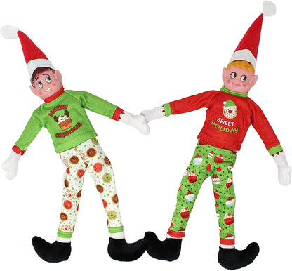 Ugly Christmas Sweater for Elf Doll