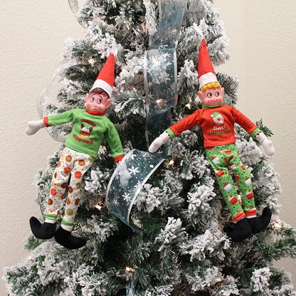 Ugly Christmas Sweater for Elf Doll
