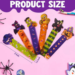 36 Halloween Bookmark Rulers, 6 Designs
