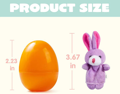 36-Piece Animal Finger Puppets with Easter Eggs