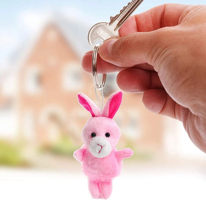 36 Prefilled Easter Eggs with 2.35-Inch Animal Plush Toys for Easter Egg Hunt