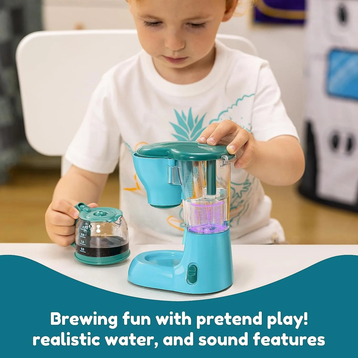 3-Piece Pretend Play Kitchen Appliance Set