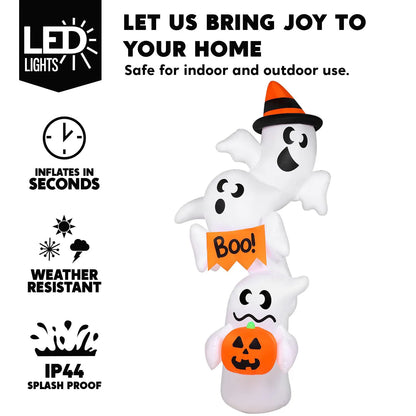 9ft Halloween Inflatable Ghost Outdoor Decoration