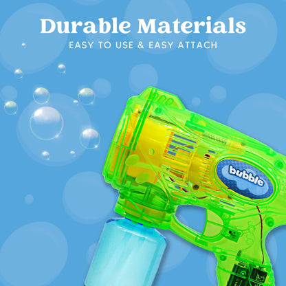 2 Bubble Guns in Green and Blue