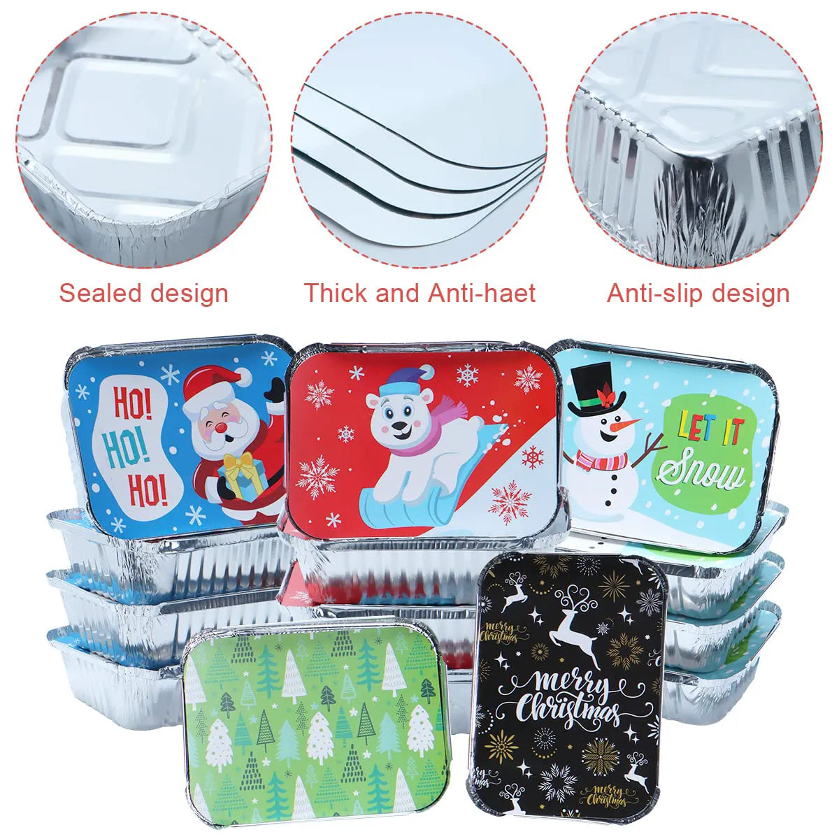 36 Christmas Cookie Tins with Lids for Gift Giving