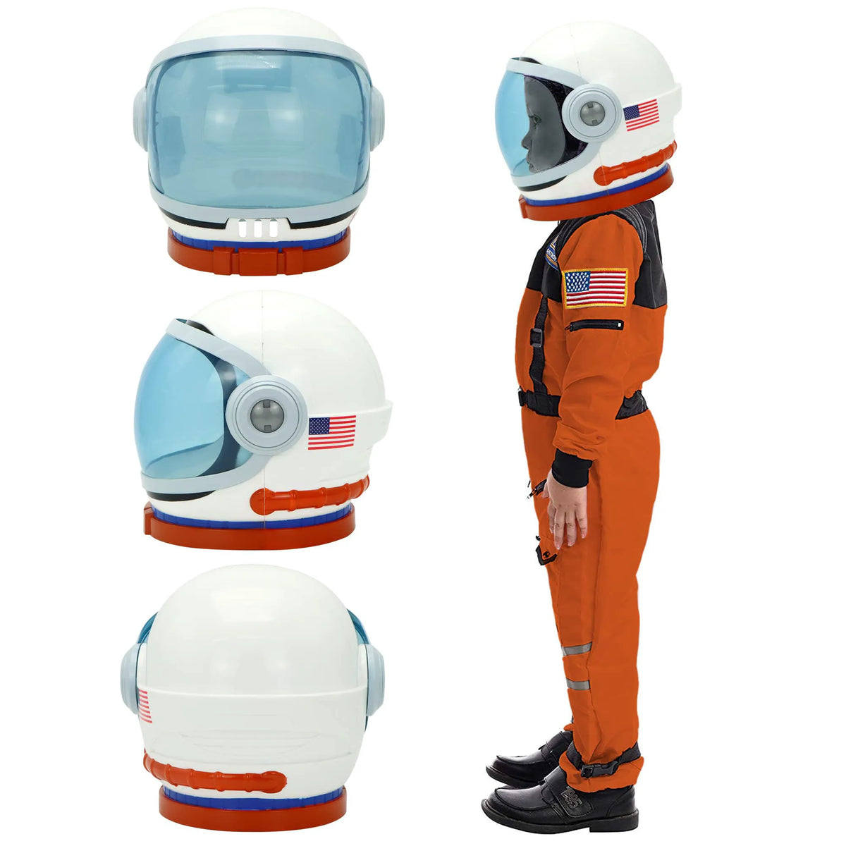 Kids Astronaut Helmet with Movable Visor