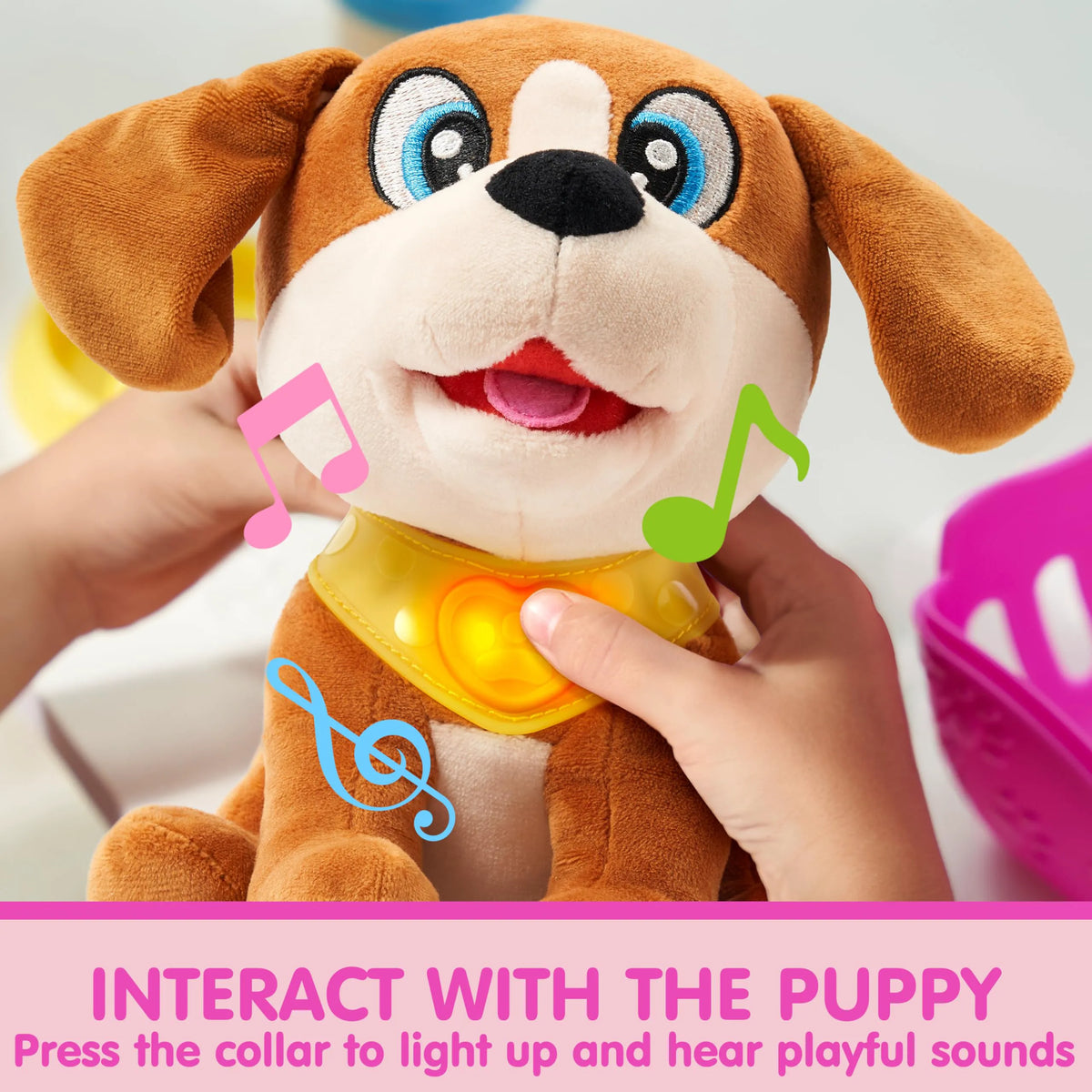 Puppy Play Toy with Carrier & Accessories for Toddlers