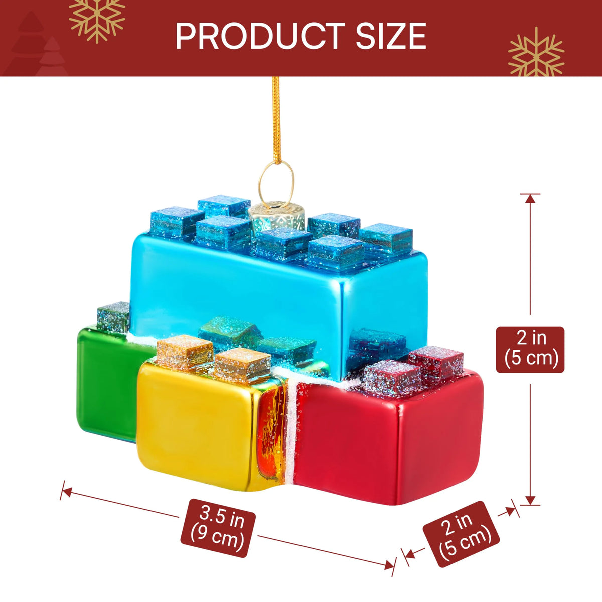 Christmas Ornament Building Blocks