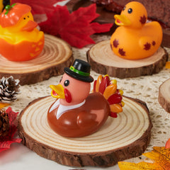 18PCS Thanksgiving Rubber Ducks for Kids & Toddlers