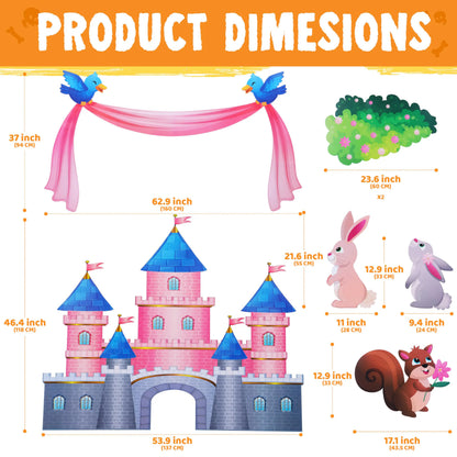 Castle-Themed Halloween Trunk-or-Treat Car Decoration Kit