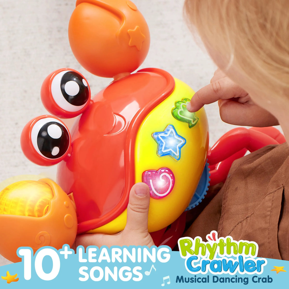 Crawling Crab Baby Toy by Play-Act