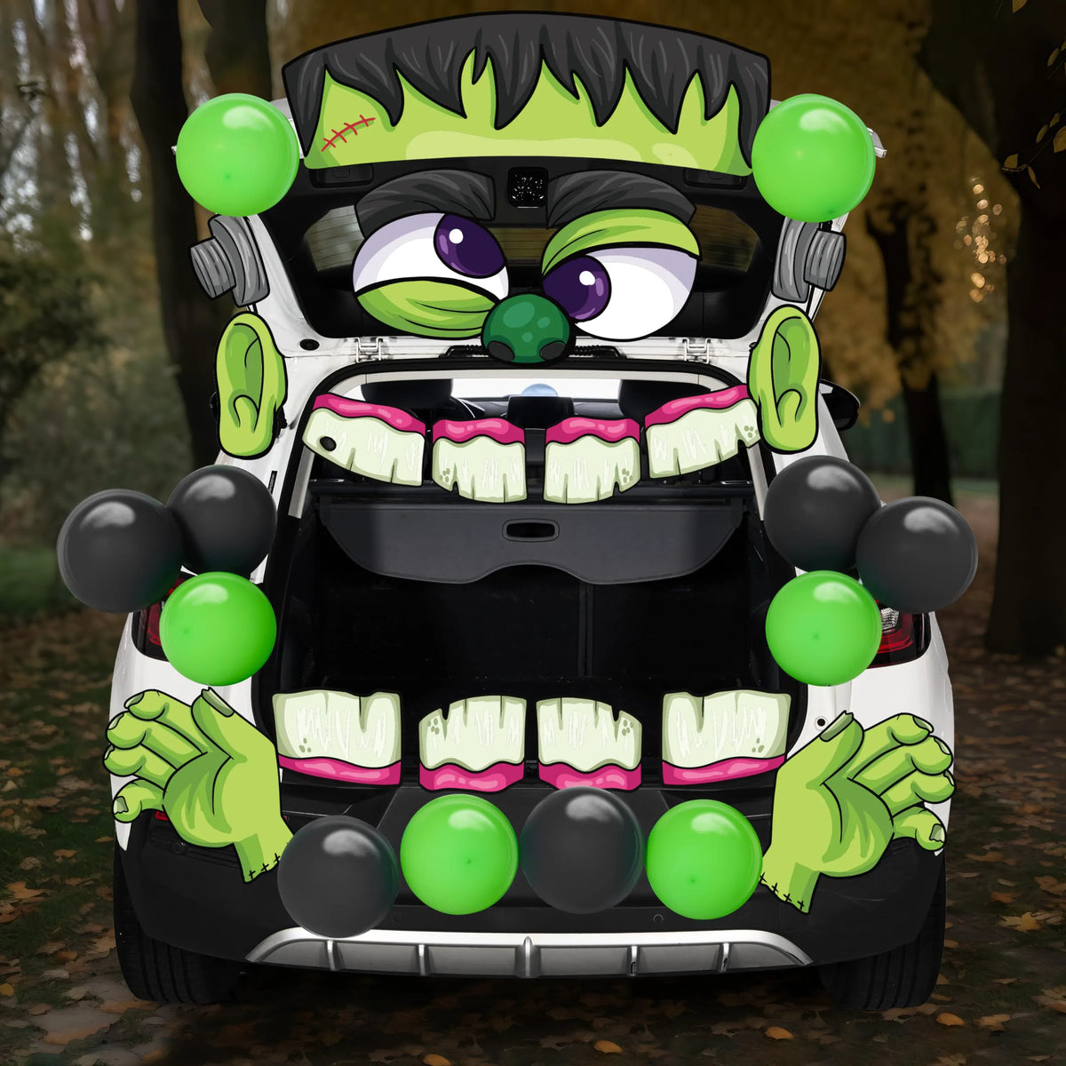 Frankenstein Halloween Trunk or Treat