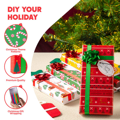 9-Piece Christmas Gift Card Box Holder